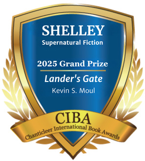 CIBA Shelley Award 2025 Grand Prize badge for Lander&rsquo;s Gate